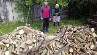 ДРОВА И УГОЛЬ ДЛЯ ПЕЧИ В ДЕРЕВНЕ.ЧЕМ ТОПИТЬ ЗИМОЙ БУДЕМ?