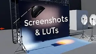 LUTs (and free LUT pack for photoshop) & Screenshots in Unreal