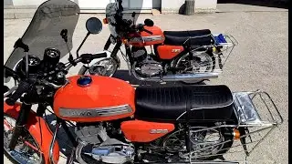 Настоящий звук Явы | JAWA 350 634-7 и JAWA 638-5 | Звук мотора и запах выхлопа Явы