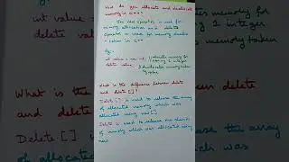 C++ interview question and answer
