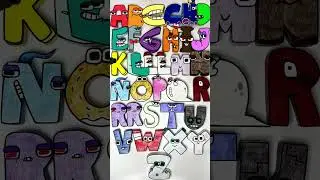PAPER but ORIGINAL Spanish Adrian`s Alphabet Lore  
