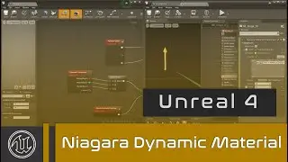 UE4 - Niagara Dynamic Material Parameter