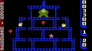 Intellivision - Donkey Kong © 1982 Coleco - Gameplay