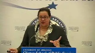 Dr. Warigia Bowman at the Clinton School | 2013