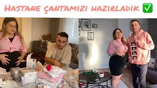 DOĞUM ÇANTASINDA NELER OLMALI !! HASTANE ÇANTAMIZI HAZIRLADIK ✅ ÇANTADA KESİN OLMASI GEREKENLER!!