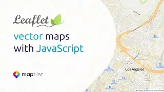 Vector maps in Leaflet JS | Leaflet Tutorial 8 | 2023 tutorial step by step