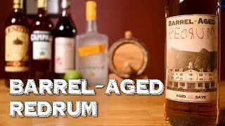 Barrel-Aged Redrum - an Original Rum & Campari Cocktail Inspired by The Shining