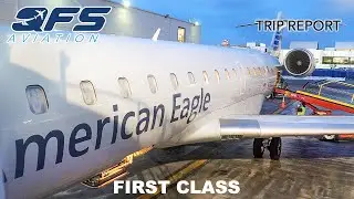 American Eagle - CRJ 700 - First Class - Los Angeles (LAX) to San Francisco (SFO) | TRIP REPORT