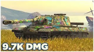 Object 268 • 9.7K DMG • 6 KILLS • WoT Blitz