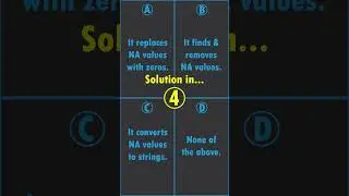Quick R Quiz - na.omit() Function! #rstats #RStudio #rquiz #datascience #analytics #missingdata