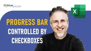 How to Create a Progress Tracker Controlled with Checkboxes in Excel