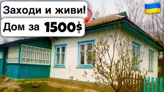 🇺🇦 Заходи и живи! Дом в селе за 1500$ Продажа недвижимости за копейки Всё есть! Уютное тихое село