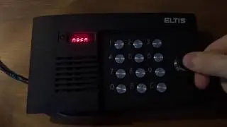 Домофон Eltis ЦП100ТМ-8: Запись ключа