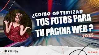 ¿Cómo optimizar tus fotos para tú página web? / WordPress / 2 Pasos /Photoshop / 🔥