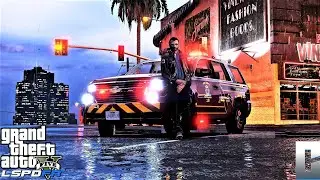 LSPDFR Live!🔴| Rainy Night! | San Andreas Medic! | #3John16 | #FireAndRescue | #criminaljusticelive