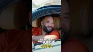 A bad student in a cool car
