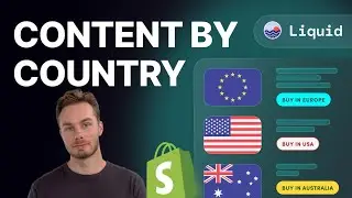 Shopify Localization - Different content for Markets / Countries using Liquid (easy coding)