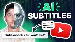 How to Add Subtitles to YouTube Videos with AI | Auto Subtitle Generator 🔥