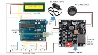 Using the DY-HV20T Sound Module with Arduino Via UART