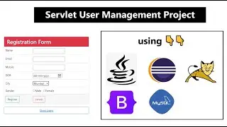 Advanced java  Project |  User Management Project using eclipse, mysql , tomcat , bootstrap