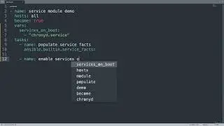 11  Start and enable services on boot on remote hosts   Ansible module service facts