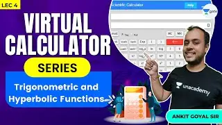 #4 Trigonometric and Hyperbolic Functions | Virtual Calculator | GATE 2022 | #AnkitGoyal