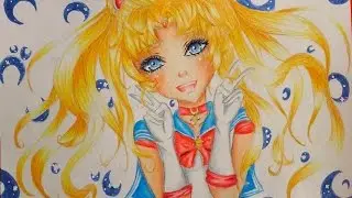 ❋ Sailor Moon - Usagi Tsukino Çizimi || Drawing