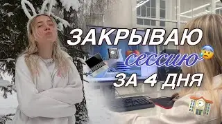 закрываю сессию перед новым годом (графический дизайн)
