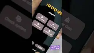 IQOO Neo 7 Factory Reset 