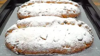German Christmas Quarkstollen. Easy recipe