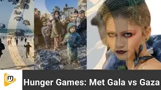 Hunger Games: Met Gala vs Gaza #israelpalestineonflict #metgala