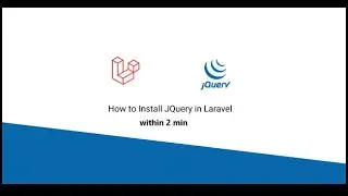 How to include jQuery in Laravel   Install jQuery in Laravel