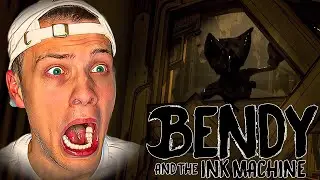 This Game Has THE SCARIEST STORY... I Pooped My Pants [Bendy and the Ink Machine] Part 1