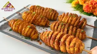 Leave the French fries! 😎 If you have potatoes at home, make this recipe! Addictive dinner