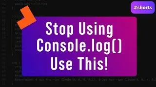 stop using console.log() and start using this vscode extension instead! | 