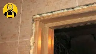 Installation of the door on the foam! Very simple!