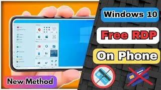 ✅Free Windows 10 RDP on Mobile | Quick & Easy Setup Guide (2025)