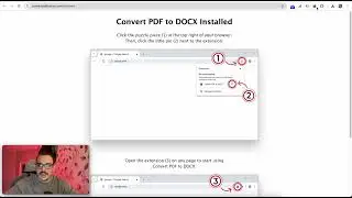 Как сделать из PDF в DOCX