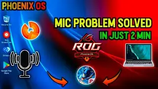 Phoenix OS - Free Fire Mic Problem Solved | Low Voice Fixed | Background Voice Fixed | RXT GAMING |