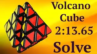 Куб Вулкан, сборка на скорость | Volcano Cube Solve 