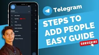 How to Add People on Telegram !