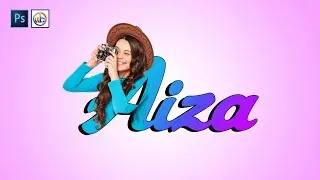 Text Masking Effect  Photoshop Tutorial  Typography