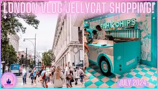 London Vlog Selfridges New Jellycat Fish & Chip Experience July 2024 Hamleys Harry Potter Loungefly