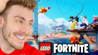 *NOVÉ* RYBY A RYBAŘENÍ V LEGO FORTNITE!! [Honba Za Ásií] #5