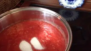 Мои заготовки. Кетчуп из томатов на зиму.