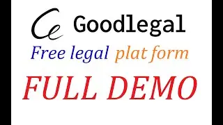 GoodLegal full demo | Free legal platform