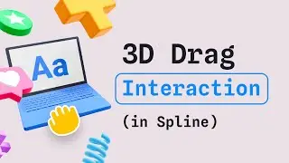 Easy Interactive 3D: Drag and Drop in Spline