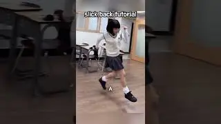 Slick back dance 😳
