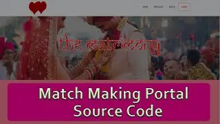 Matrimony Website | Match Making Website Source Code