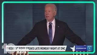 President Biden endorses Kamala Harris, slams Trump at DNC